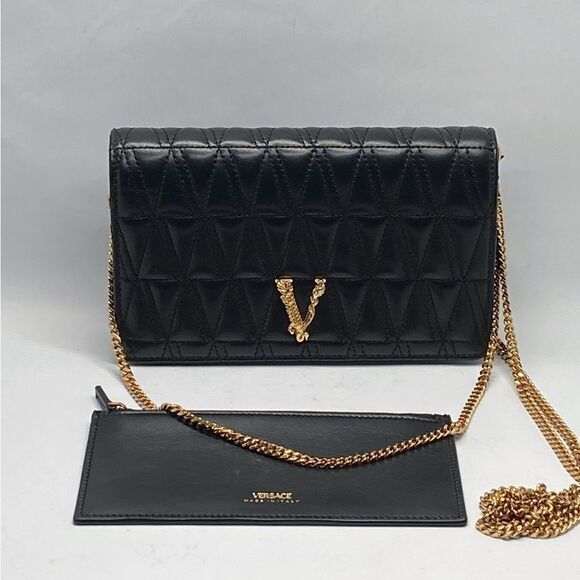 Versace Virtus clutch shoulder bag - Picture 2 of 13